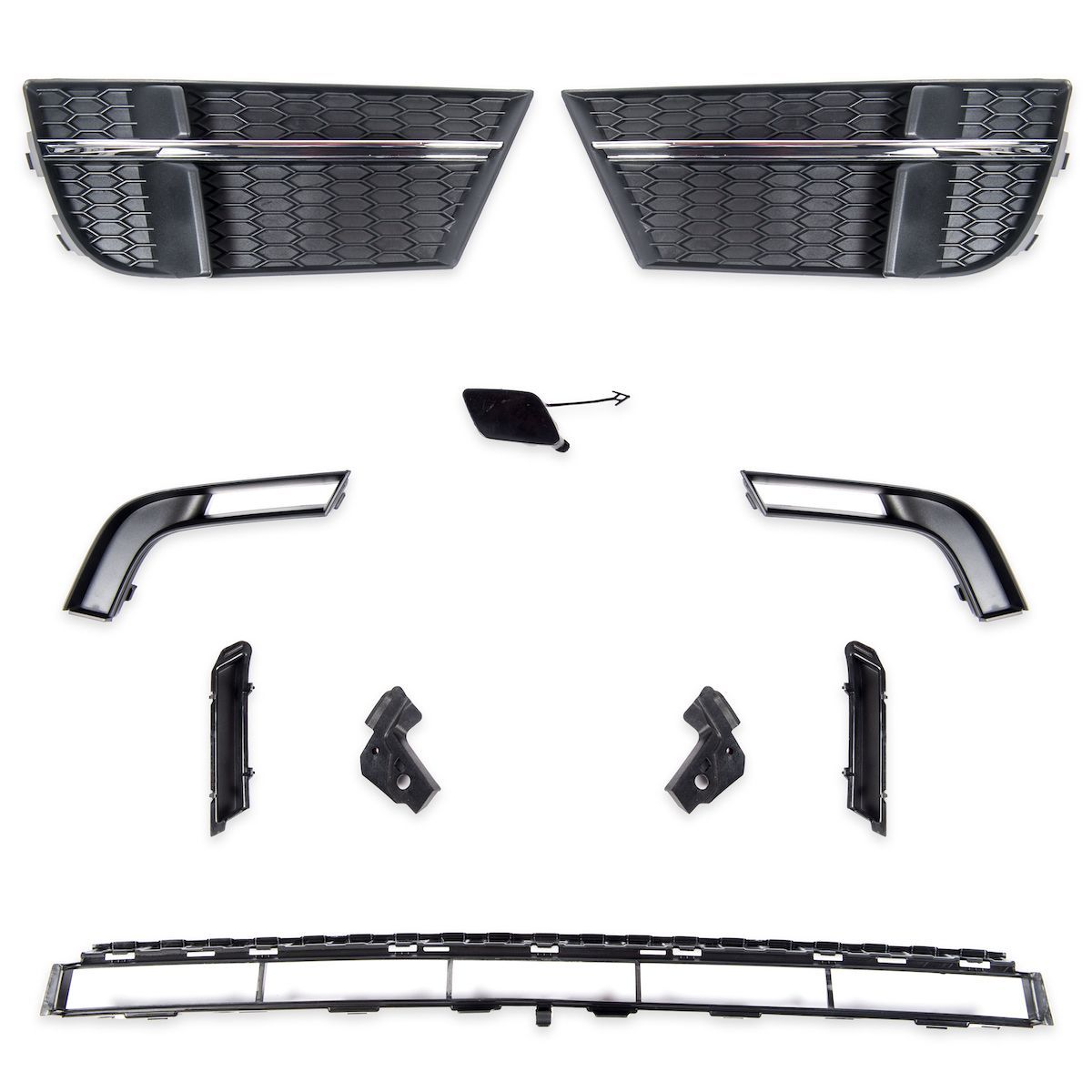👉Paraurti anteriore look S-Line per Audi A3 (8V) Hatch/Sportback Facelift👈