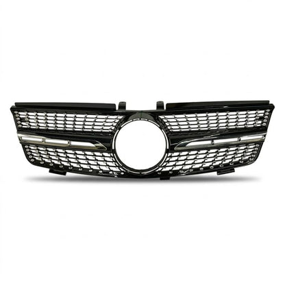 🔥ART.9387 GRIGLIA A DIAMANTE PER MERCEDES CLASSE ML (W164) (2005-2008) NERO🔥