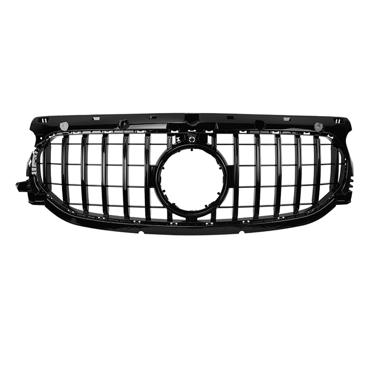 Front Grille Gloss Black AMG Look for Mercedes GLA (H247) (2020-On) Panamericana