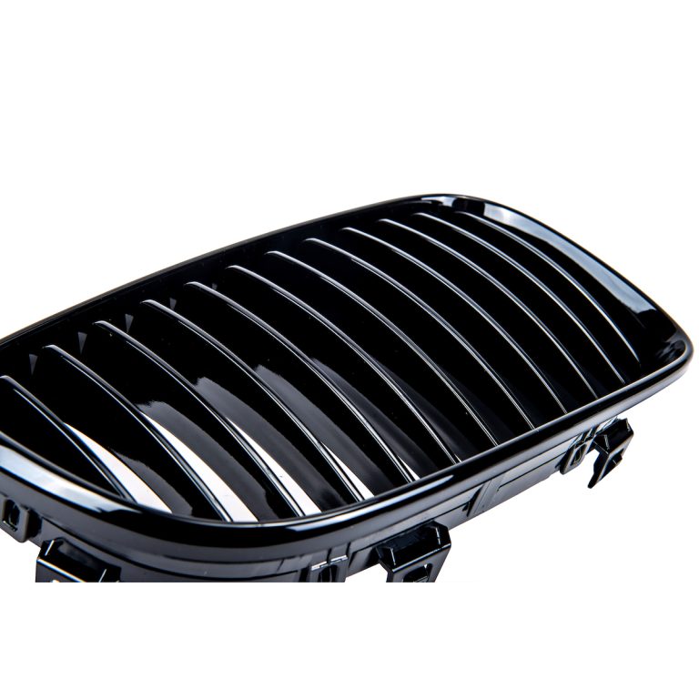 🔥 Griglia Anteriore per Bmw 1 E81, E82, E87, E88 (2004-2012) Nero Lucido 🔥