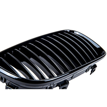 🔥 Griglia Anteriore per Bmw 1 E81, E82, E87, E88 (2004-2012) Nero Lucido 🔥