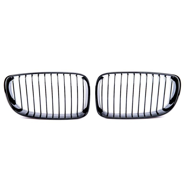 🔥 Griglia Anteriore per Bmw 1 E81, E82, E87, E88 (2004-2012) Nero Lucido 🔥