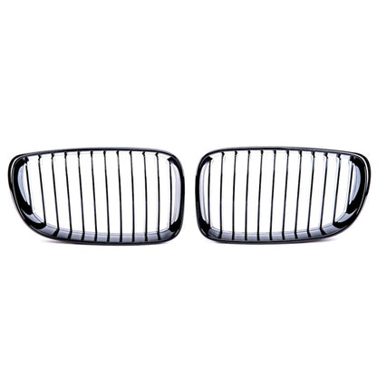 🔥 Griglia Anteriore per Bmw 1 E81, E82, E87, E88 (2004-2012) Nero Lucido 🔥