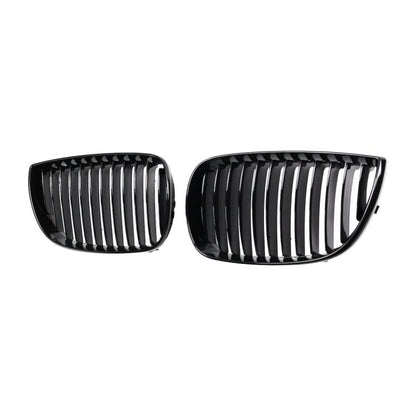 🔥 Griglia Anteriore per Bmw 1 E81, E87 (2004-2012) Single Line Nero Lucido 🔥