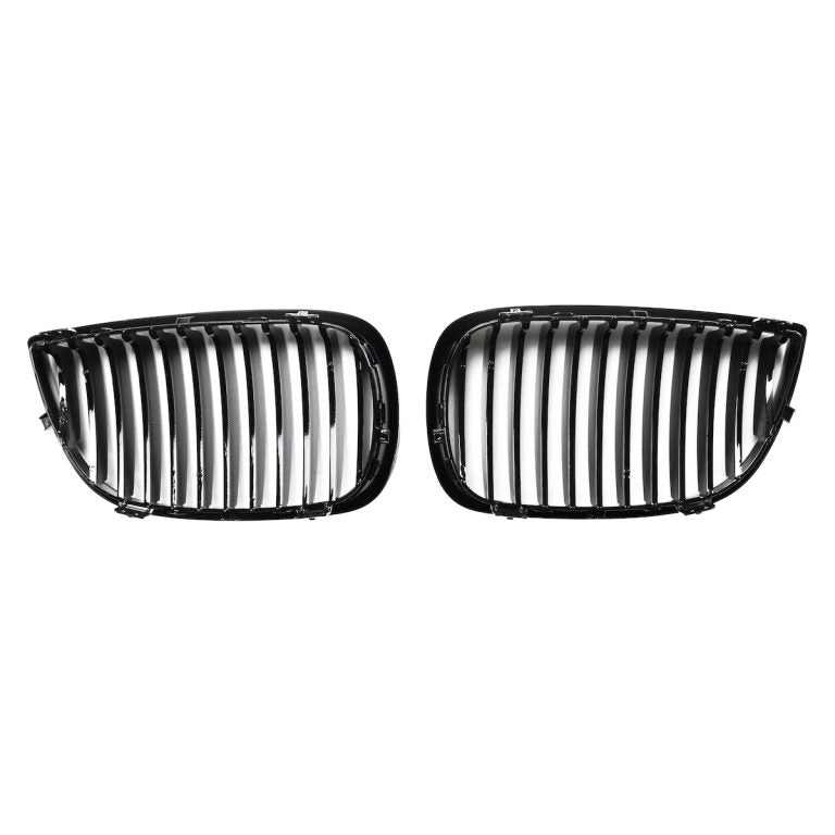 🔥 Griglia Anteriore per Bmw 1 E81, E87 (2004-2012) Single Line Nero Lucido 🔥