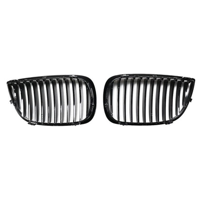 🔥 Griglia Anteriore per Bmw 1 E81, E87 (2004-2012) Single Line Nero Lucido 🔥