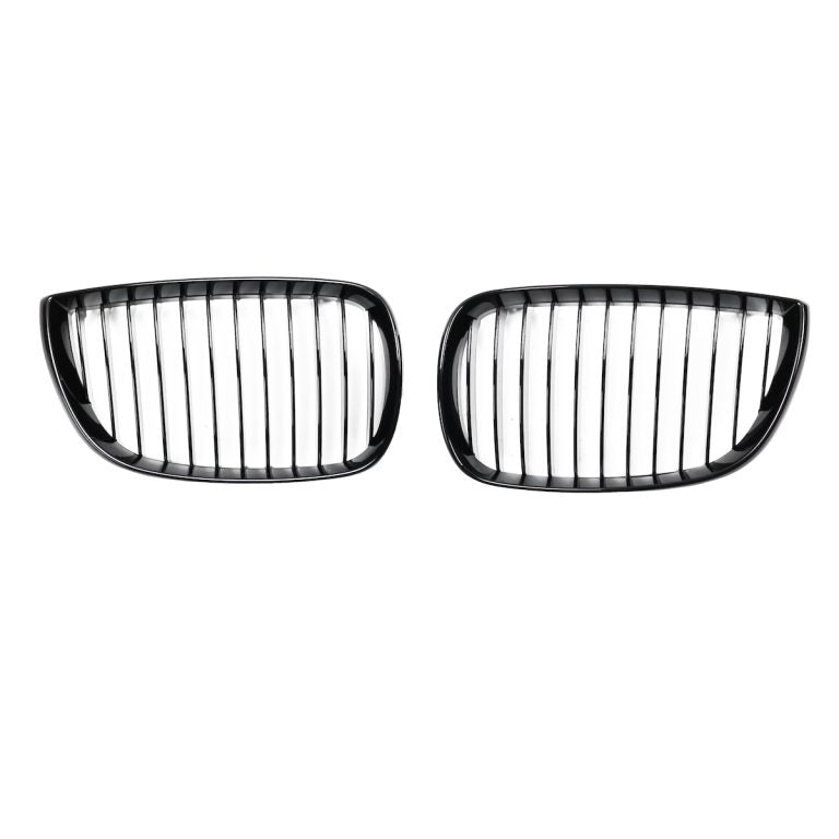 🔥 Griglia Anteriore per Bmw 1 E81, E87 (2004-2012) Single Line Nero Lucido 🔥