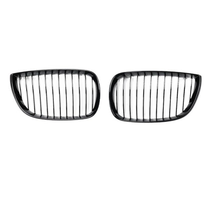 🔥 Griglia Anteriore per Bmw 1 E81, E87 (2004-2012) Single Line Nero Lucido 🔥