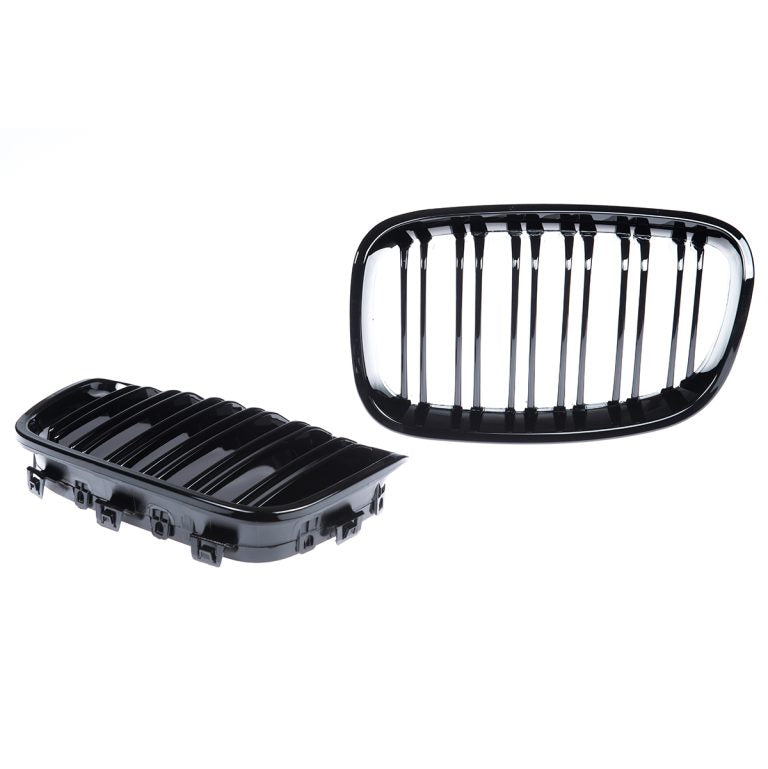 🔥 Griglia anteriore per Bmw 1 (F20, F21) Hatchback (2011-2015) Dual Line 🔥