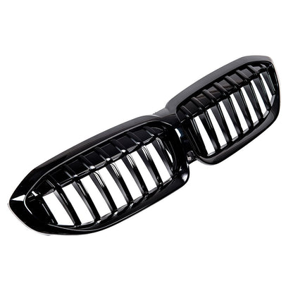 👉Griglia anteriore per BMW Serie 3 (G20, G21) Linea singola Nero lucido👈
