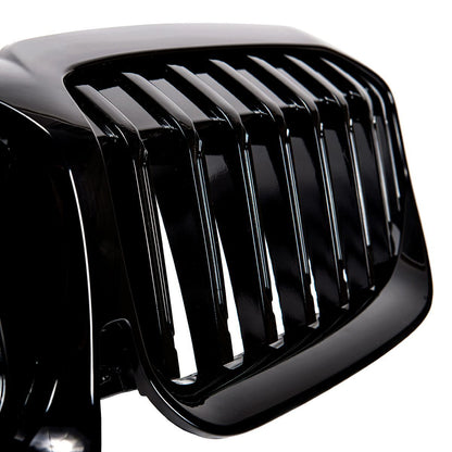 👉Griglia anteriore per BMW Serie 3 (G20, G21) Linea singola Nero lucido👈