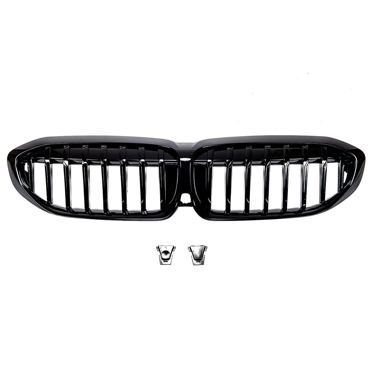 👉Griglia anteriore per BMW Serie 3 (G20, G21) Linea singola Nero lucido👈