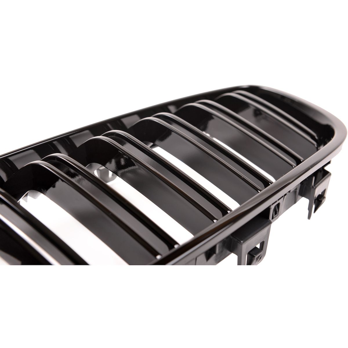 👉Griglia anteriore per BMW Serie 4 F32 F33 F36 13-20 Doppia linea nero lucido👈