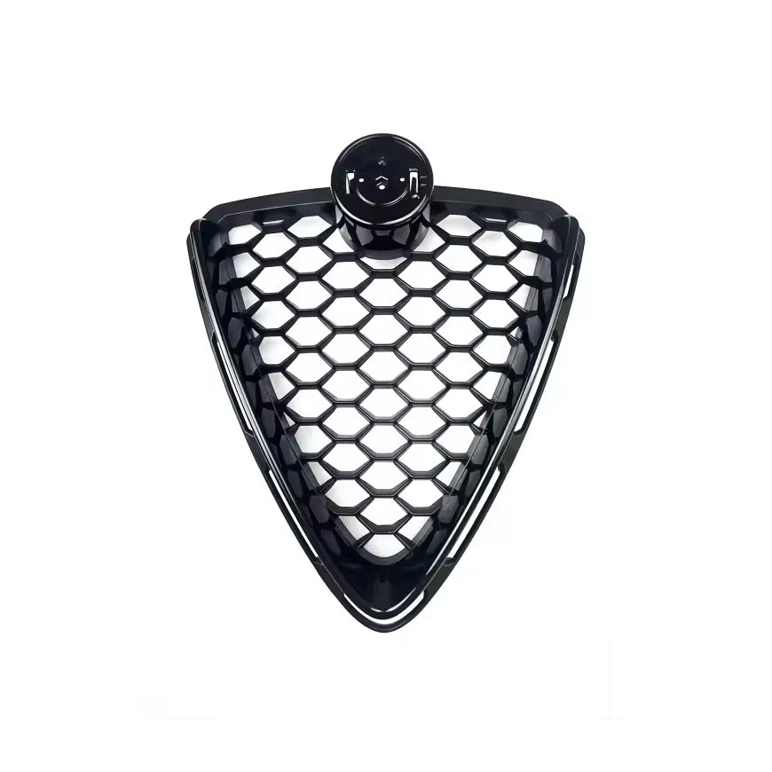 💫ART.7038 Griglia Anteriore Nero Pianoforte per Alfa Romeo Stelvio (949) 2016-2023💫