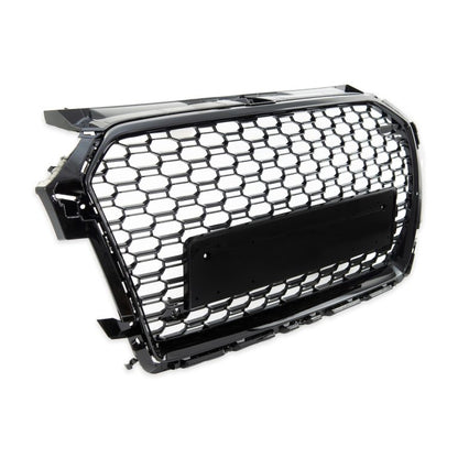 ART.3580 Griglia RS Look per Audi A1 8X 2015-2018 Nero Lucido