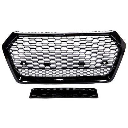 ART.3707 Griglia RS Look per Audi Q5 (FY) (2016-2020) Nero Lucido