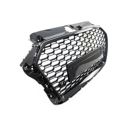 ART.3413  Griglia RS3 Look per Audi A3 2016-2019 Nero Lucido