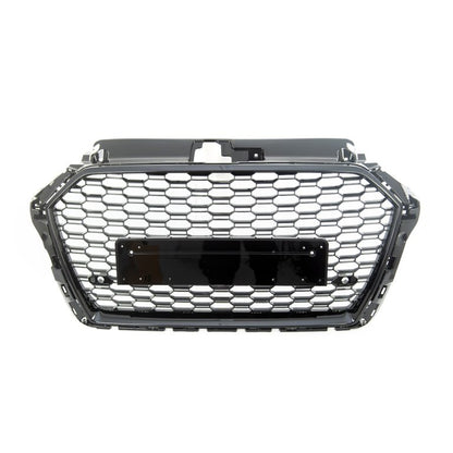 ART.3413  Griglia RS3 Look per Audi A3 2016-2019 Nero Lucido