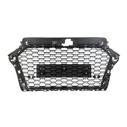 ART.3413  Griglia RS3 Look per Audi A3 2016-2019 Nero Lucido