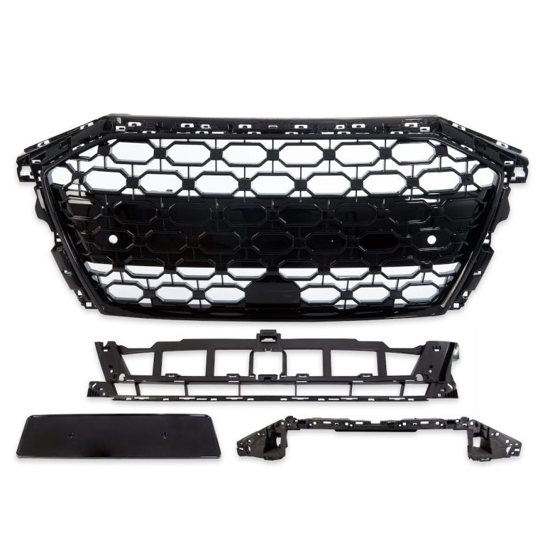 ART.2843 Griglia Anteriore RS3 Look per Audi A3 (8Y) Sportback Berlina 2020+