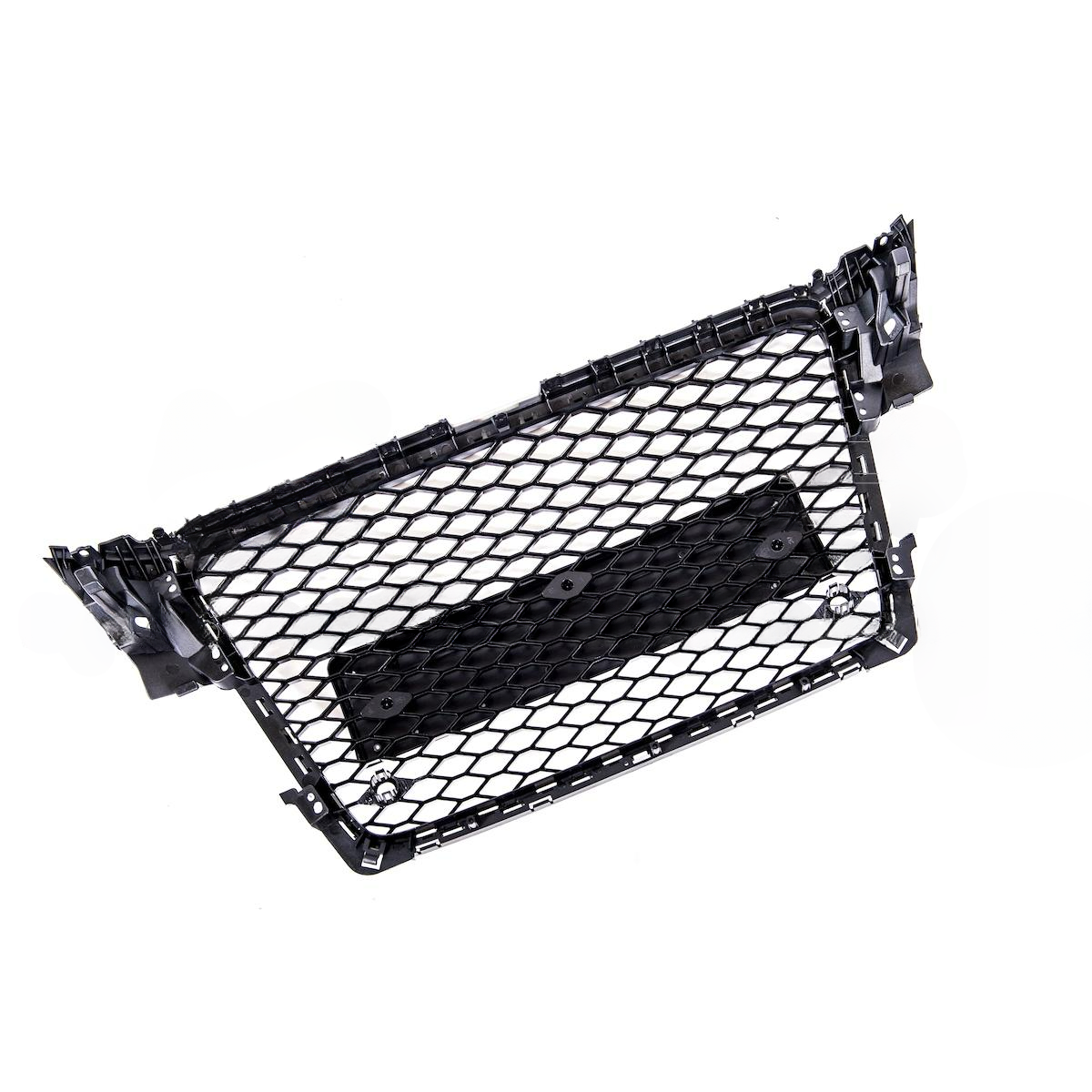 Griglia Anteriore RS4 Look per Audi A4 B8 (8K) Berlina Avant (2007-2011) Nero Lucido