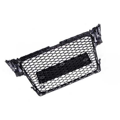 Griglia Anteriore RS4 Look per Audi A4 B8 (8K) Berlina Avant (2007-2011) Nero Lucido