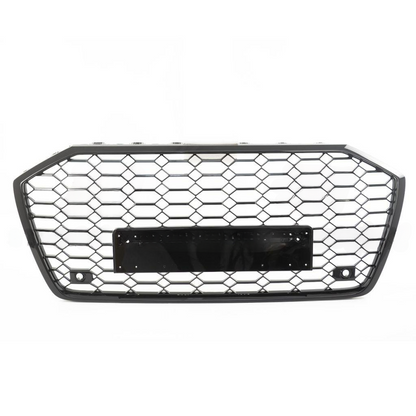RS6 Look Front Grille for Audi A6 C8 (4A) Sedan Avant (2018-On) Gloss Black