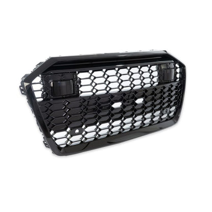 ART.3677 Griglia  RS6 Look per Audi A6 C8 4A 2018-On  Nero Lucido