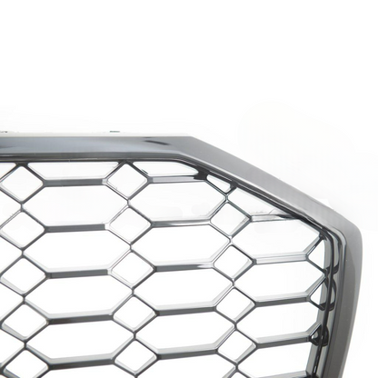 RS6 Look Front Grille for Audi A6 C8 (4A) Sedan Avant (2018-On) Gloss Black