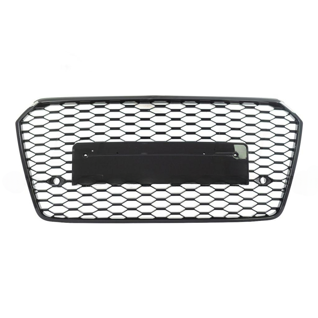 RS7 Look Front Grille for Audi A7 (4G) Sportback Facelift (2015-2018) Gloss Black
