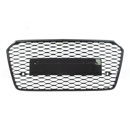 RS7 Look Front Grille for Audi A7 (4G) Sportback Facelift (2015-2018) Gloss Black