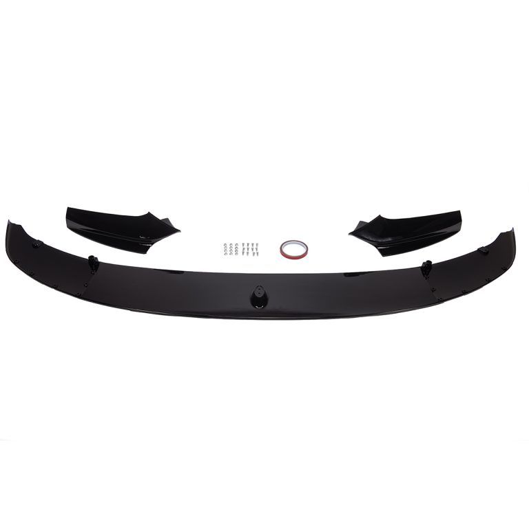 💫ART.7087 Splitter per Bmw 5 (F10) (2009-2016) M-Sport Nero Lucido💫
