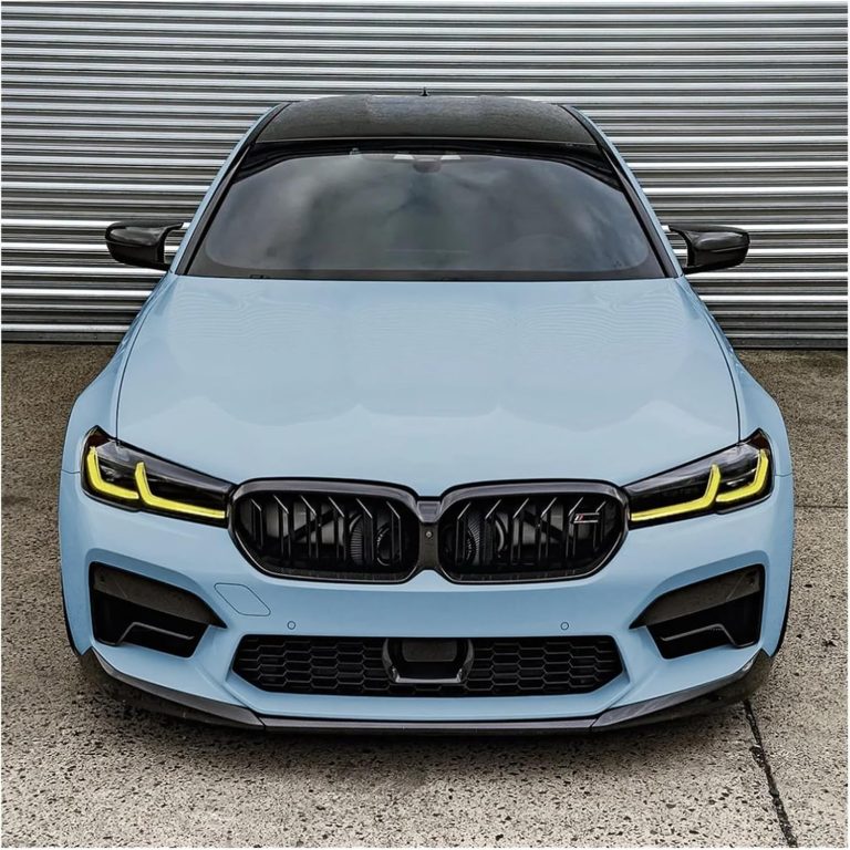 ART.3751 Spliter Anteriore Nero Lucido per Bmw 5 (G30, G31) LCI (2020-2023)