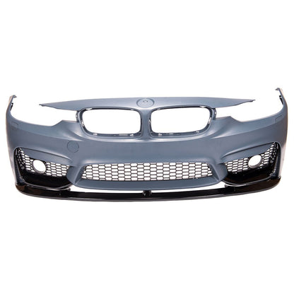 👉Splitter stile M3 adatto per BMW Serie 3 (F30, F31) 11-18 Nero lucido👈