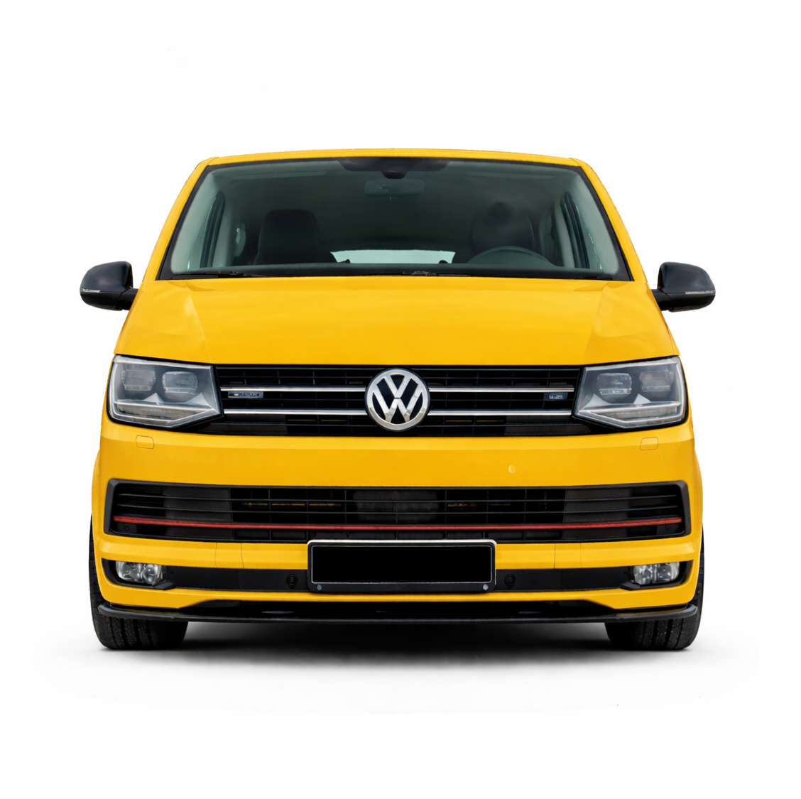 💫ART.9509 Splitter Anteriore Nero Lucido per Transporter T6 2003-2019💫