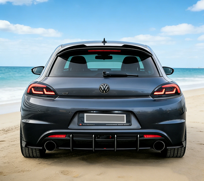💕 SPOILER  VW Scirocco MK3 Standard 2008-2014  NERO LUCIDO 💕
