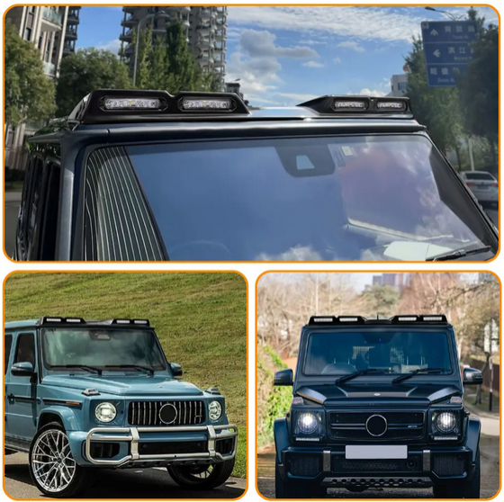 💕ART.7910 SPOILER ANTERIORI MERCEDES  W464 G-Class G500 G63 AMG 2019-2023💕