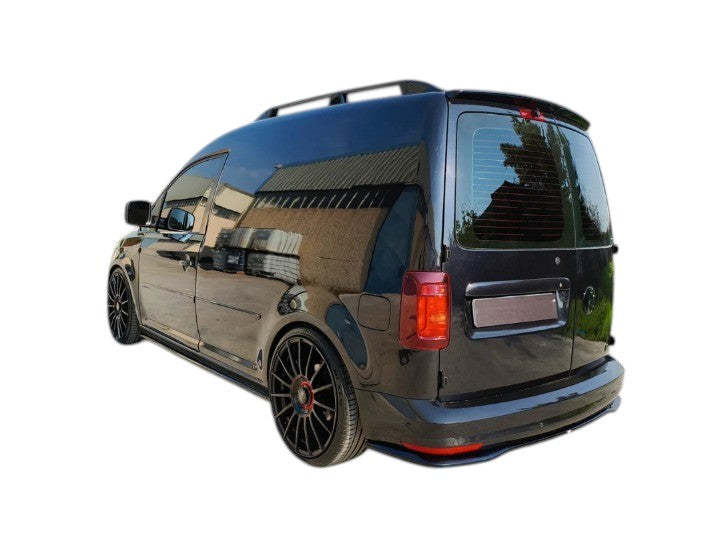 💕ART.9705 SOTTO MINIGONNE Volkswagen Caddy Mk4 NERO LUCIDO 💕