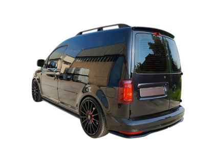 💕ART.9705 SOTTO MINIGONNE Volkswagen Caddy Mk4 NERO LUCIDO 💕