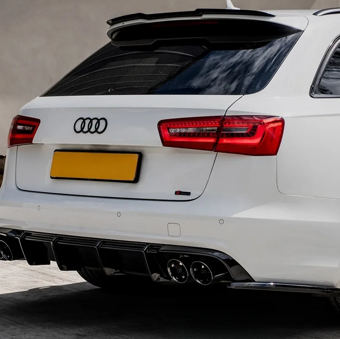 💕ART.8394 SPOILER Audi S6 C7 A6 S-Line C7  2011-2017 NERO LUCIDO   💕