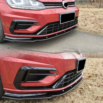 ART.5104  SPLITTER   VW Golf7 MK7 MK7.5 R R-Line GTI GTD 2013-2020 (Copia)