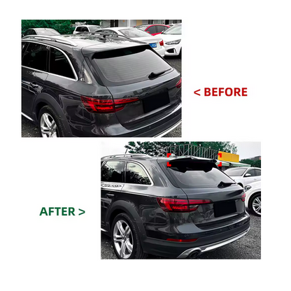 💕ART.7804 SPOILER  Audi A4 B9 2017-2024 NERO  LUCIDO 💕
