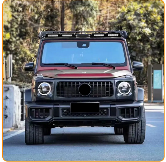 💕ART.7910 SPOILER ANTERIORI MERCEDES  W464 G-Class G500 G63 AMG 2019-2023💕