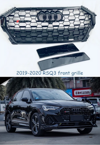GRIGLIA ADATTO PER Q3 2019+ LOOK RSQ3 NERO LUCIDO