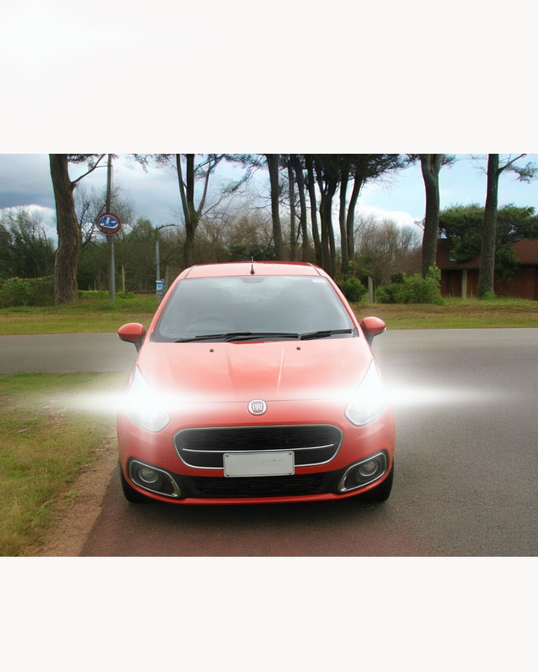 KIT FULL LED FARI FIAT PUNTO EVO ANABBAGLIANTI +ABB 12000L H4 LUCI POSIZIONE T10