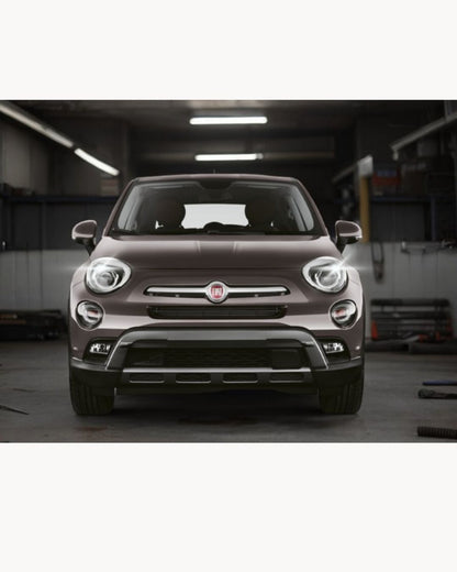 KIT FARI FULL LED PER FIAT 500X DAL 2017+ ANABBAGLIANTI ABBAGLIANTI E DRL CANBUS