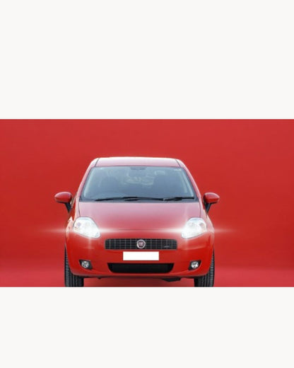 FULL LED HEADLIGHT KIT H4 FOR FIAT GRANDE PUNTO 6000K CANBUS XENON HIGH BRIGHTNESS