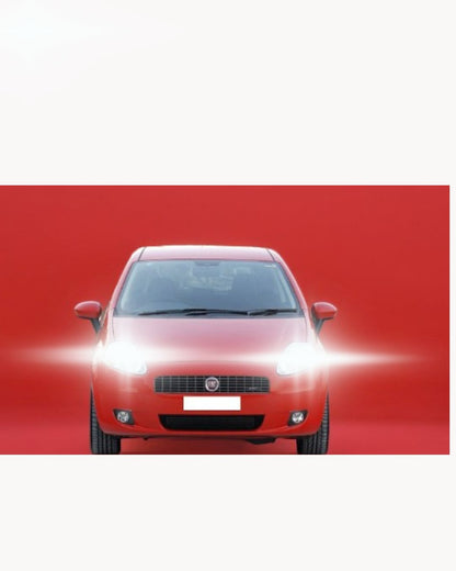 FULL LED HEADLIGHT KIT H4 FOR FIAT GRANDE PUNTO 6000K CANBUS XENON HIGH BRIGHTNESS