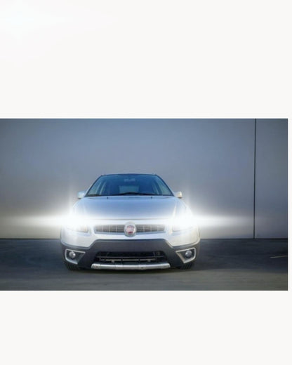 FULL LED HEADLIGHT CONVERSION FIAT SEDICI 16 CANBUS 6000K WHITE 18000 LUMEN