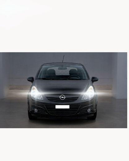 KIT LED H7 OPEL CORSA C 6000K BIANCO 6000 LUMEN CANBUS ANABBAGLIANTI